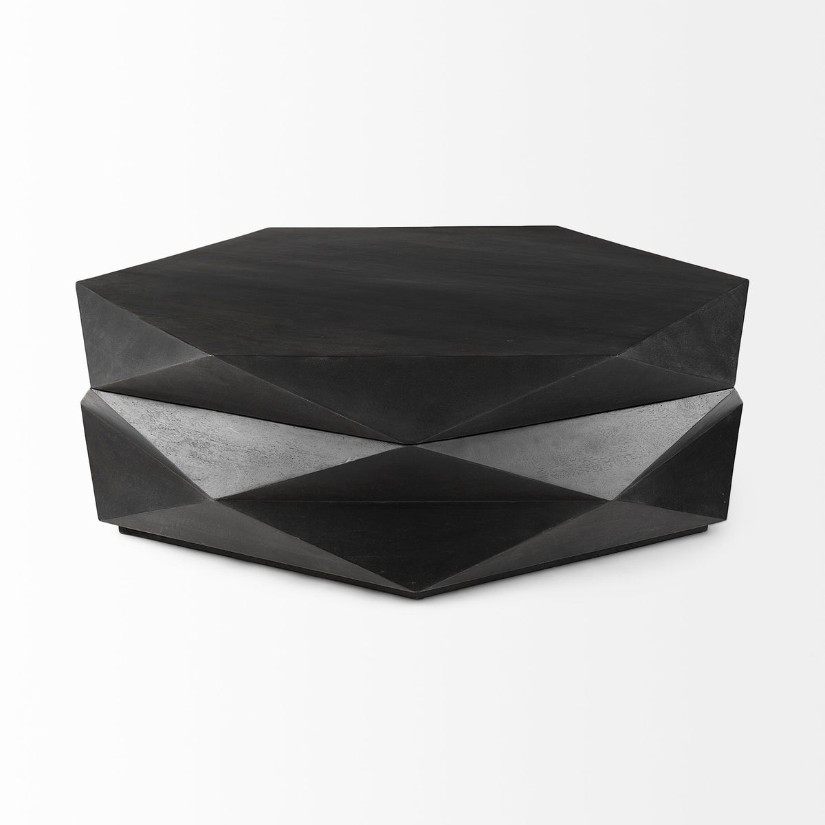 Arreto 48" Hexagonal Storage Coffee Table