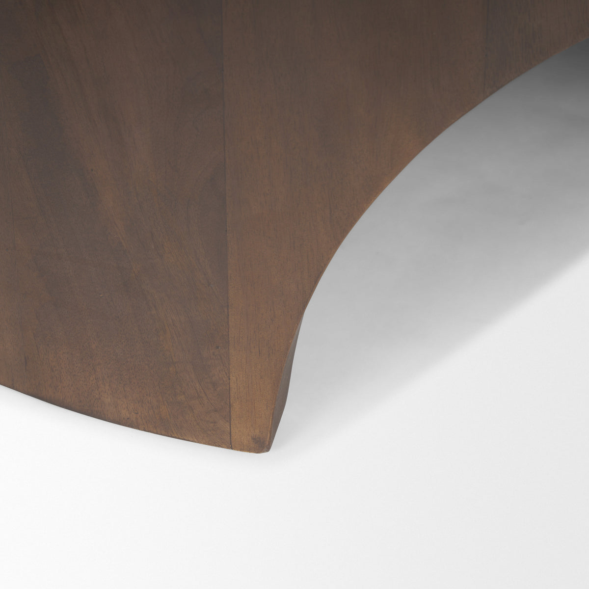 Shima dark brown arched leg detail