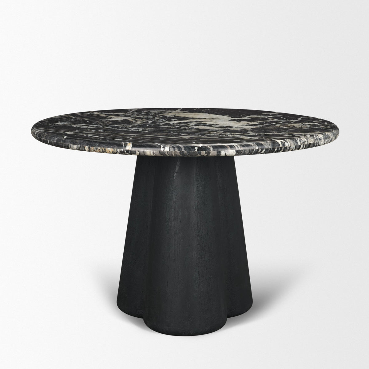 Marilyn dining table, angled view