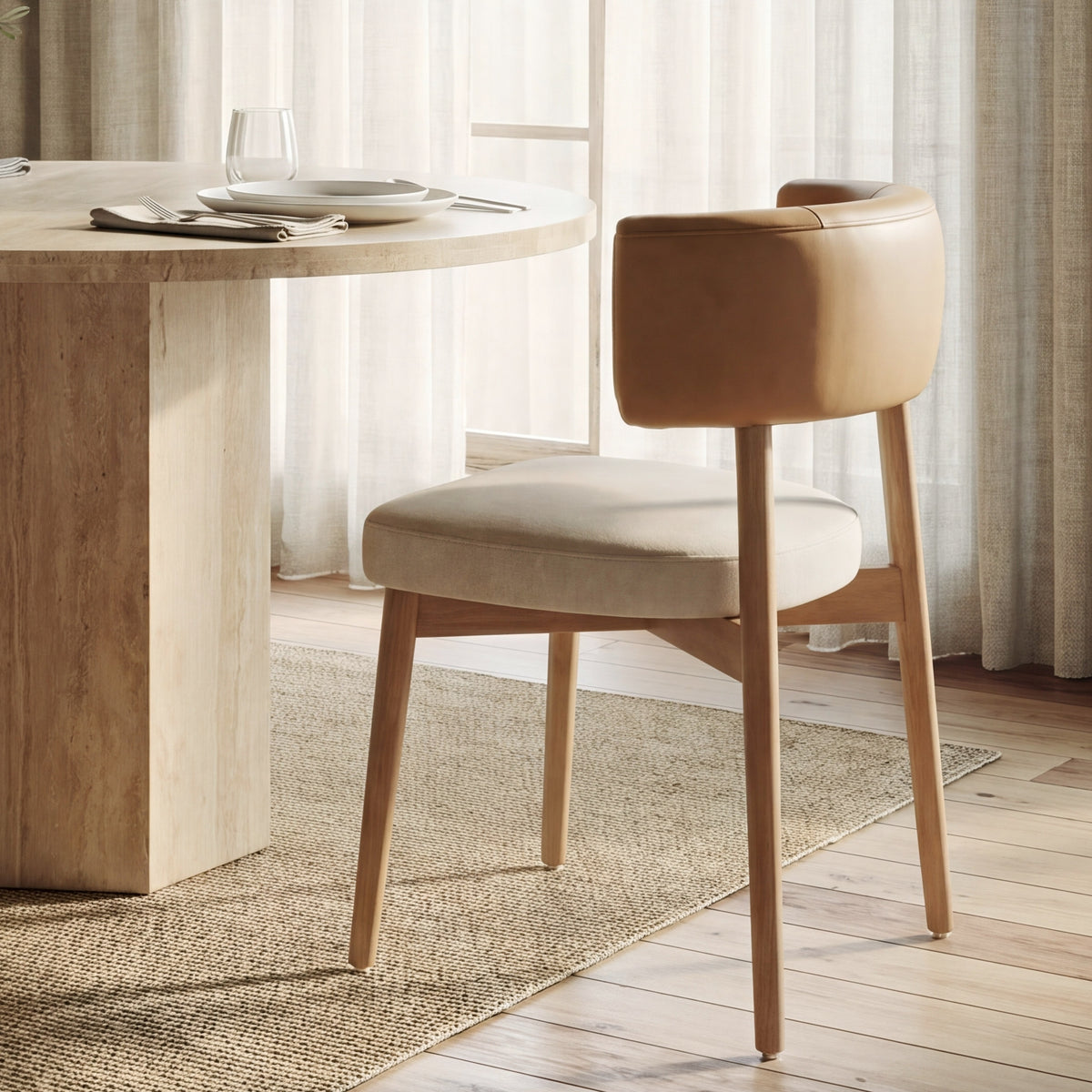 Motley Open Back Dining Chair