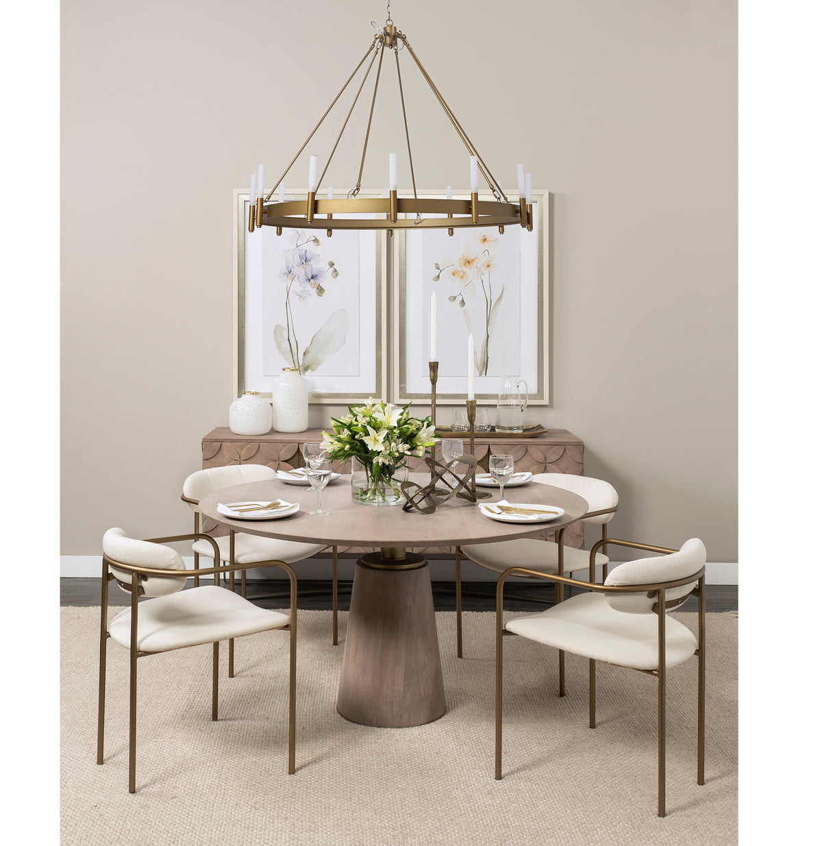 Parker Curved Back Dining Armchair
