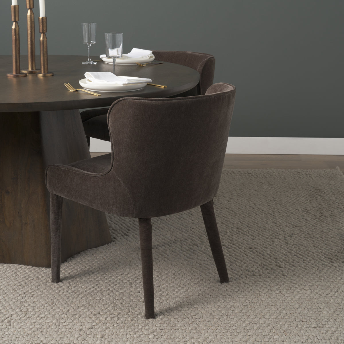 Nolan charcoal chenille lifestyle