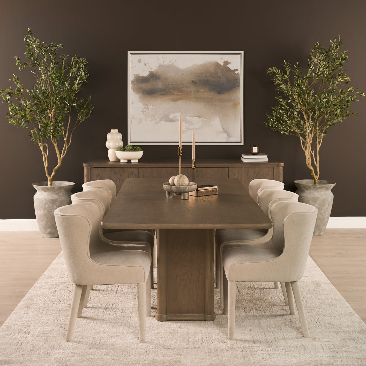 Alden dining table lifestyle