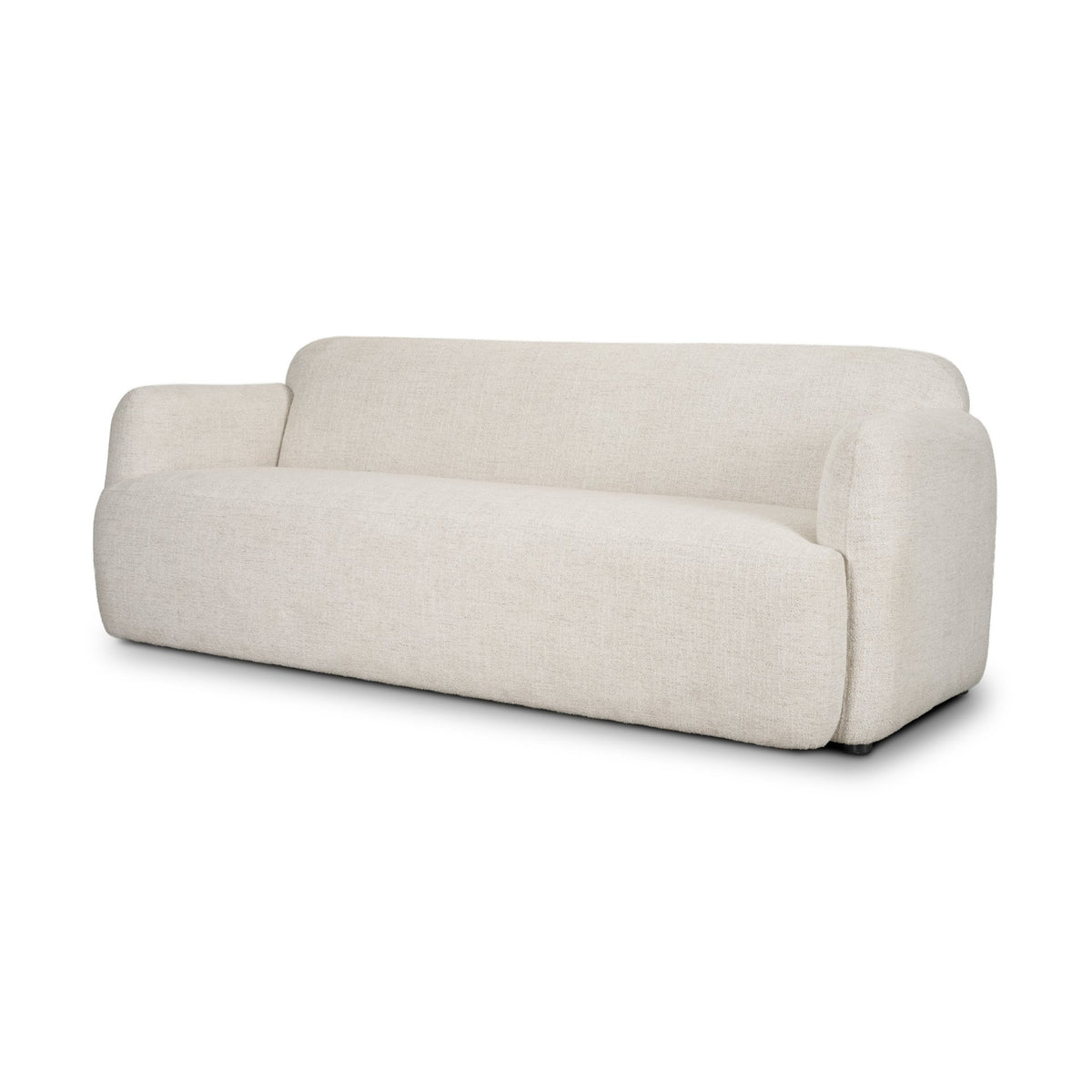 Saga 3-seater sofa in cream fabric