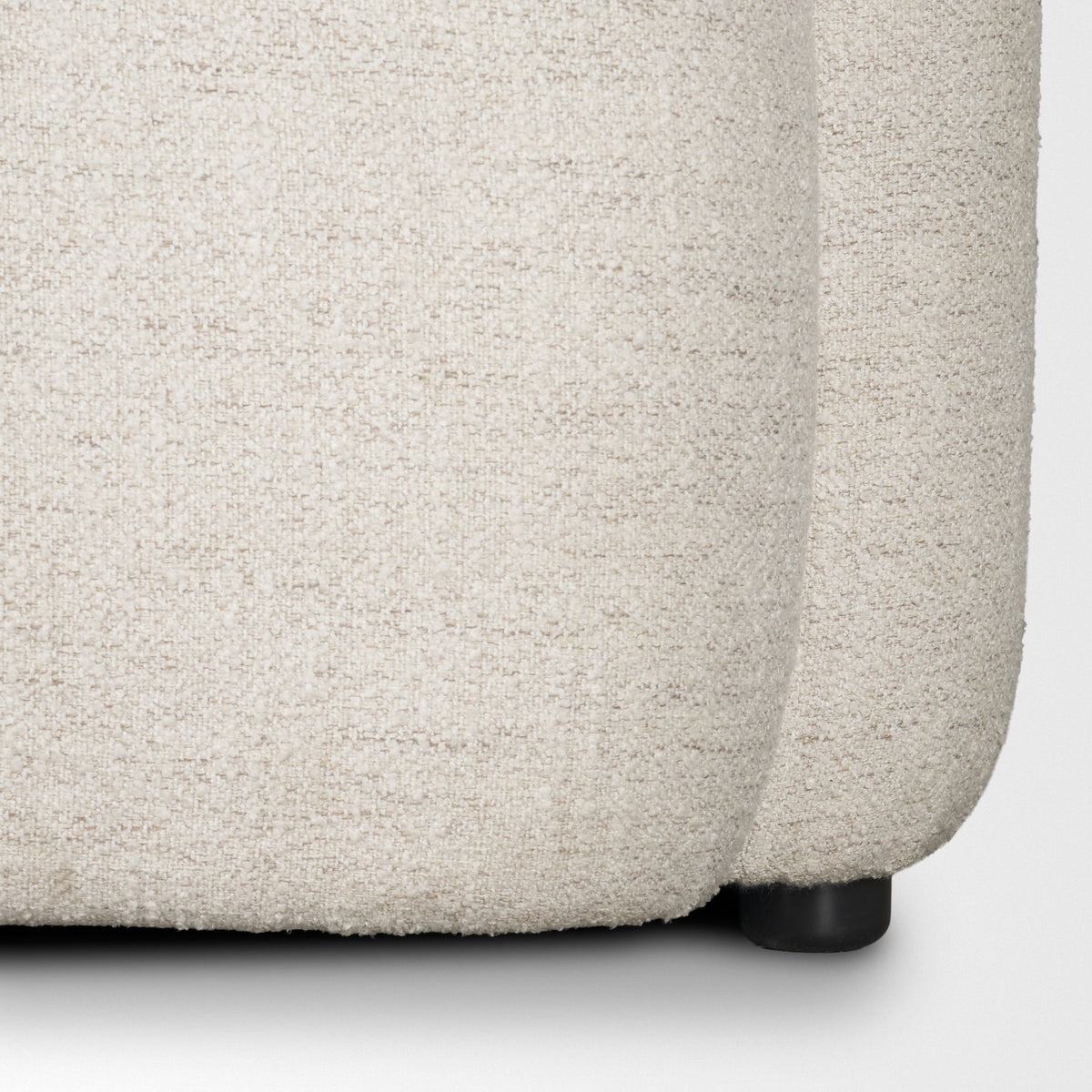 Saga sofa cream, top view