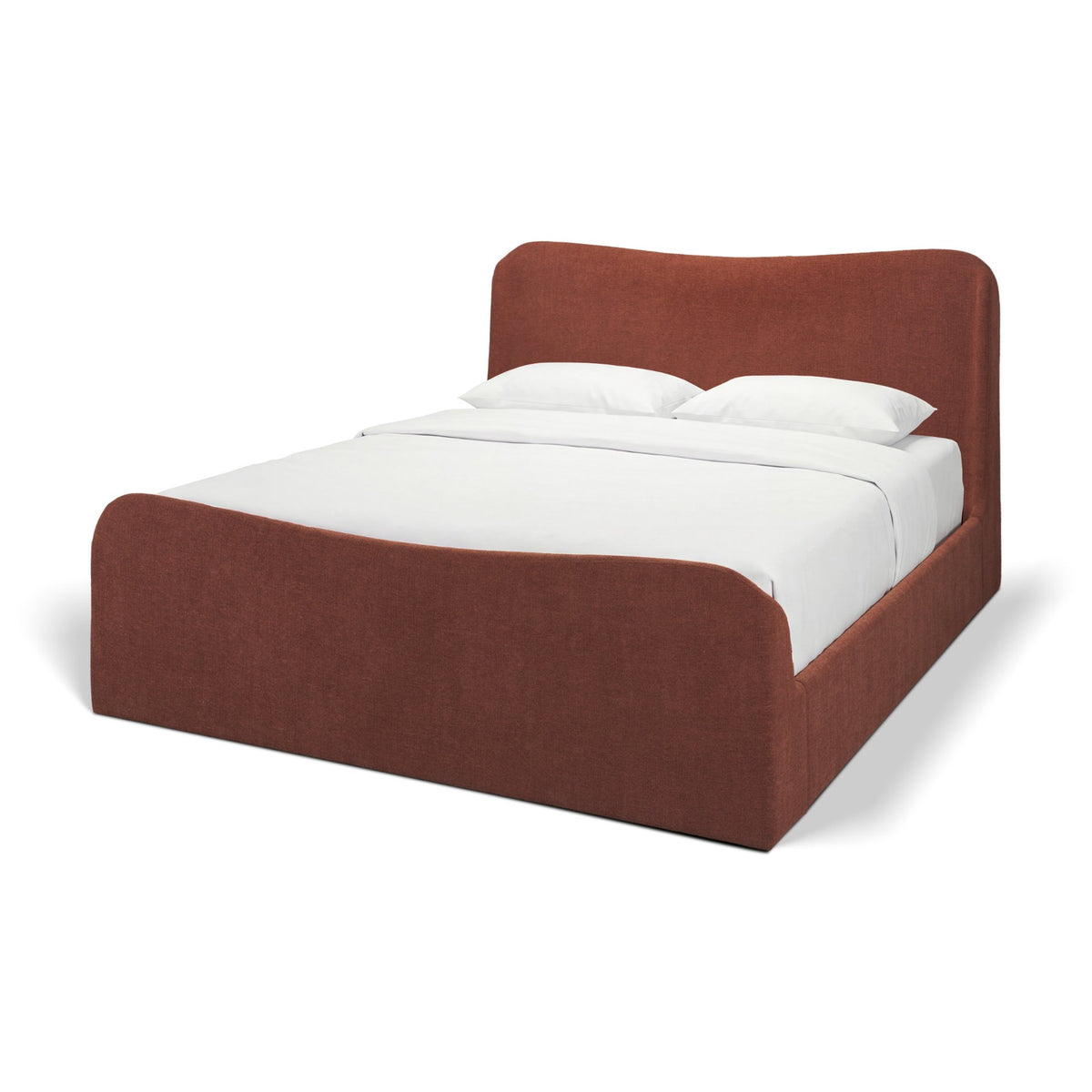 Solene Upholstered Bed with Footboard