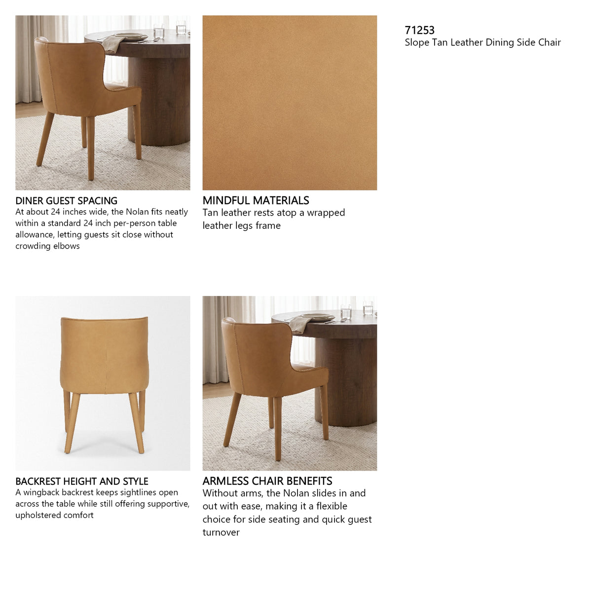Nolan Wingback Dining Chair