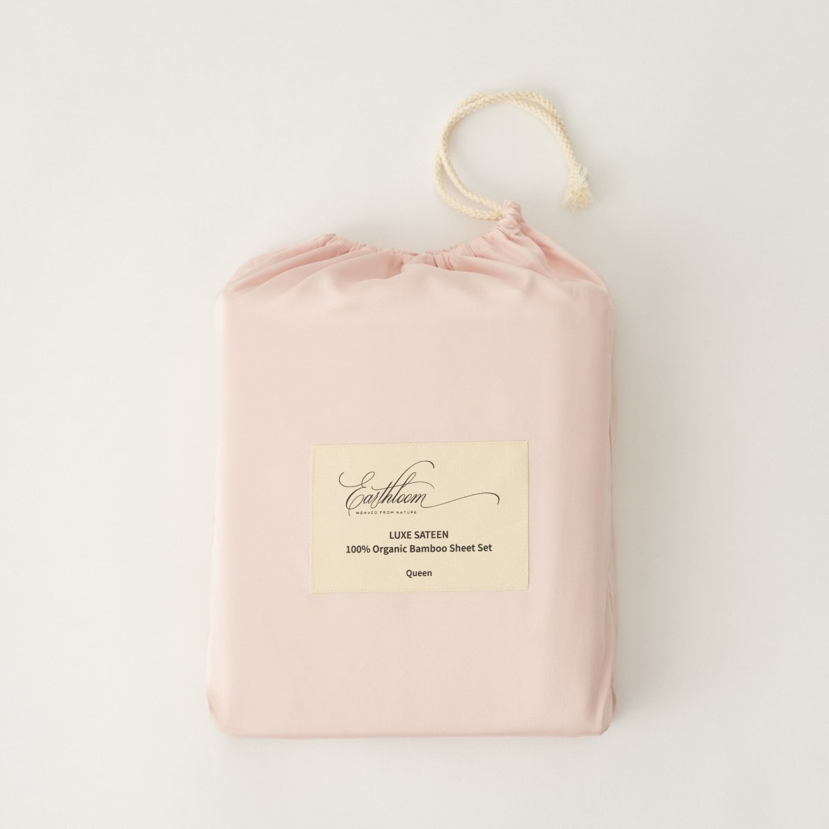 100% Organic Bamboo Bedsheet Set (4 Piece) (Rose / Pink) 400TC - EarthLoom