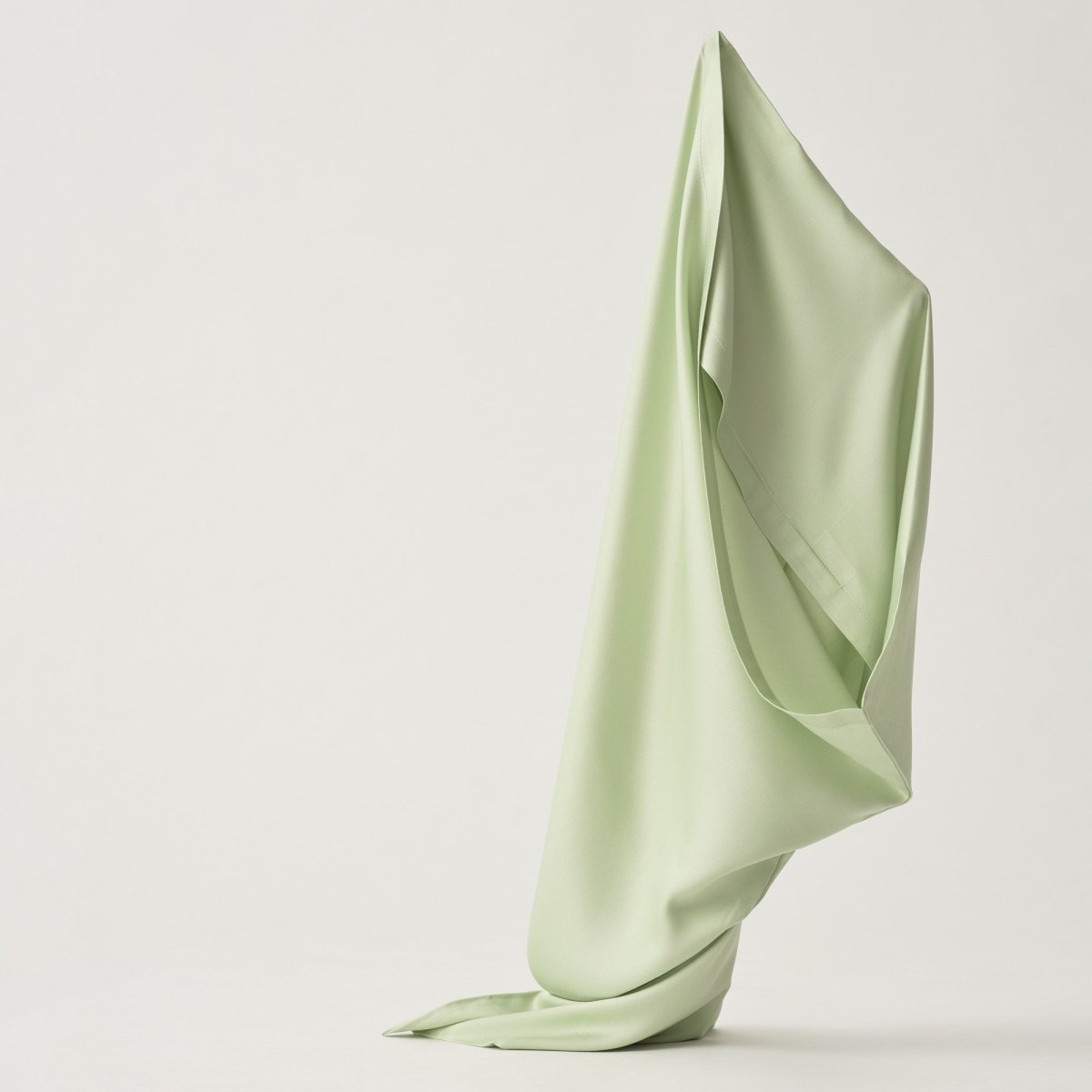 100% Organic Bamboo Bedsheet Set (4 Piece) (Sage / Light Green) 400TC - EarthLoom
