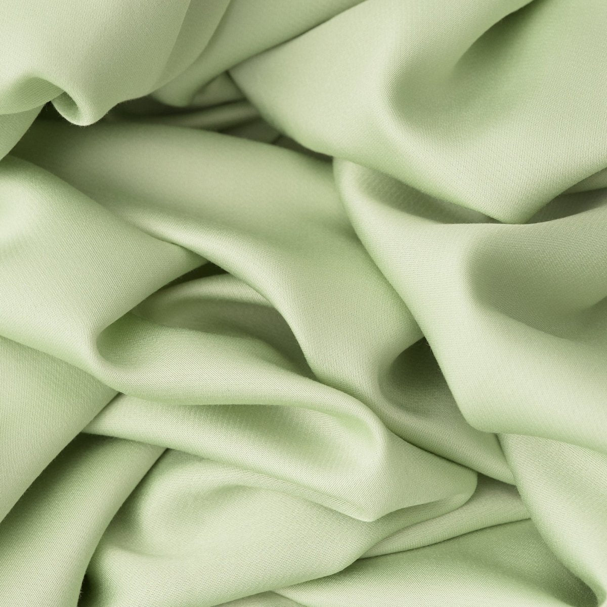 100% Organic Bamboo Bedsheet Set (4 Piece) (Sage / Light Green) 400TC - EarthLoom
