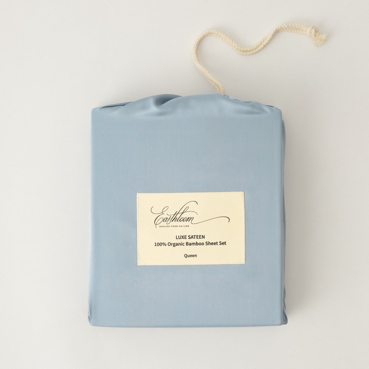 100% Organic Bamboo Bedsheet Set (4 Piece)(Ocean / Blue) 400TC - EarthLoom