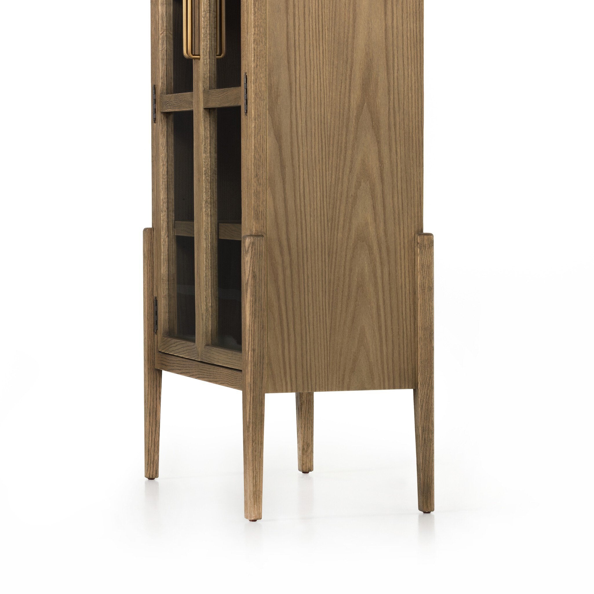 Tolle Cabinet in Drifted Oak — oak grain detail