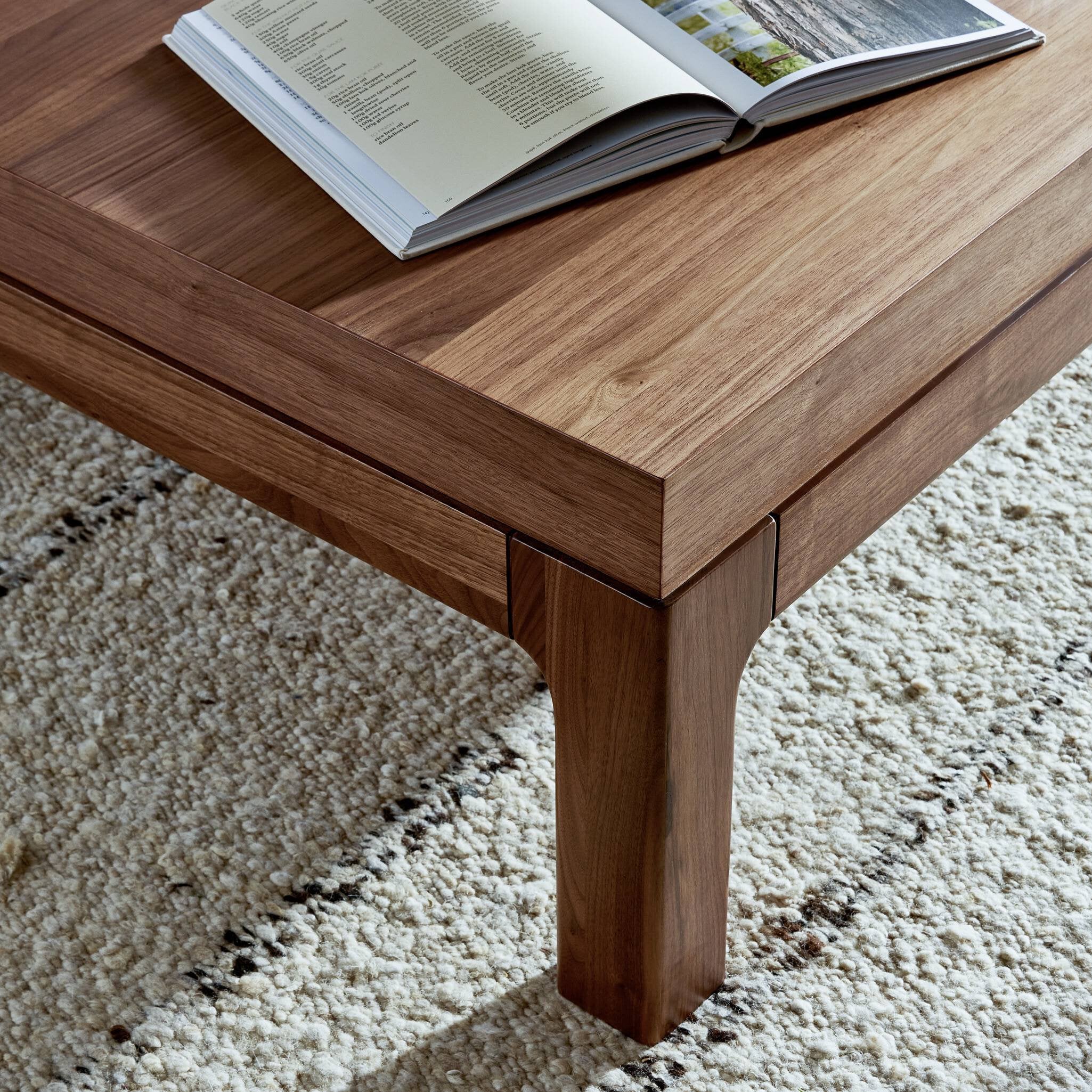 Arturo Coffee Table — Natural Walnut