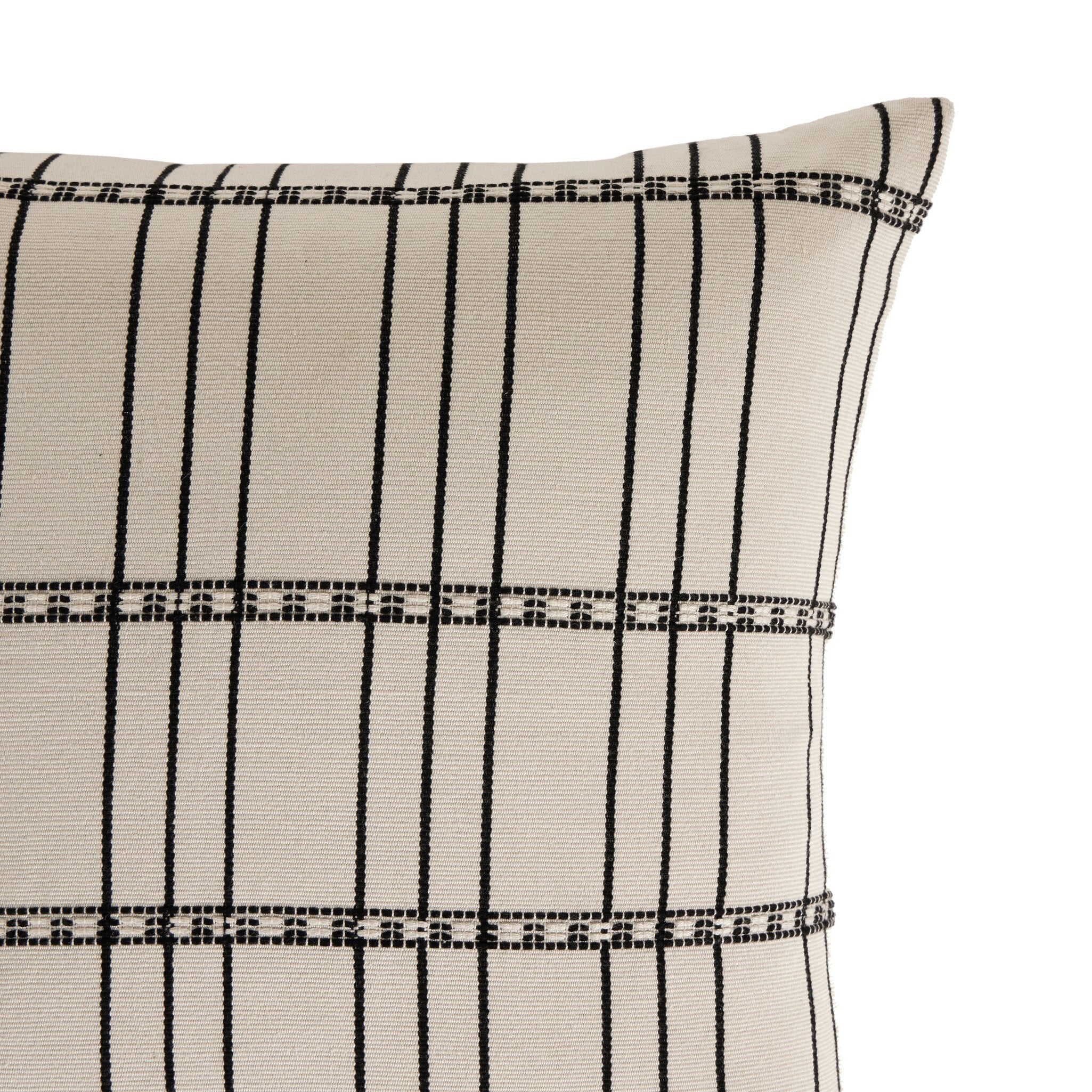 Handwoven Chiapas Pillow – Ivory