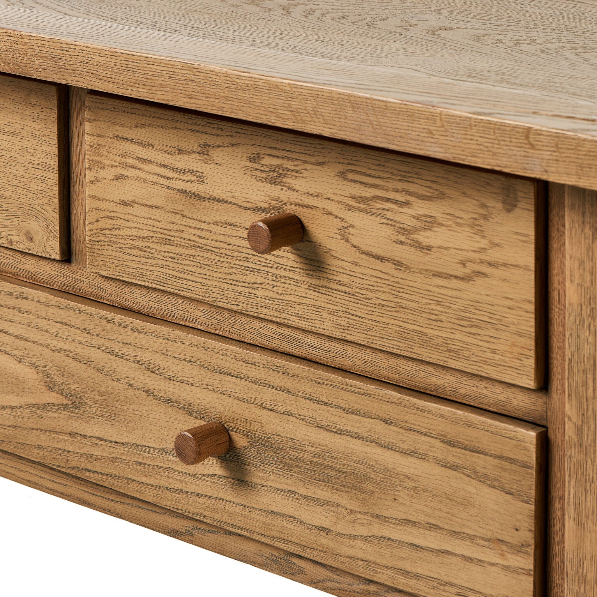 Millbrook Console Table — Natural Light Oak