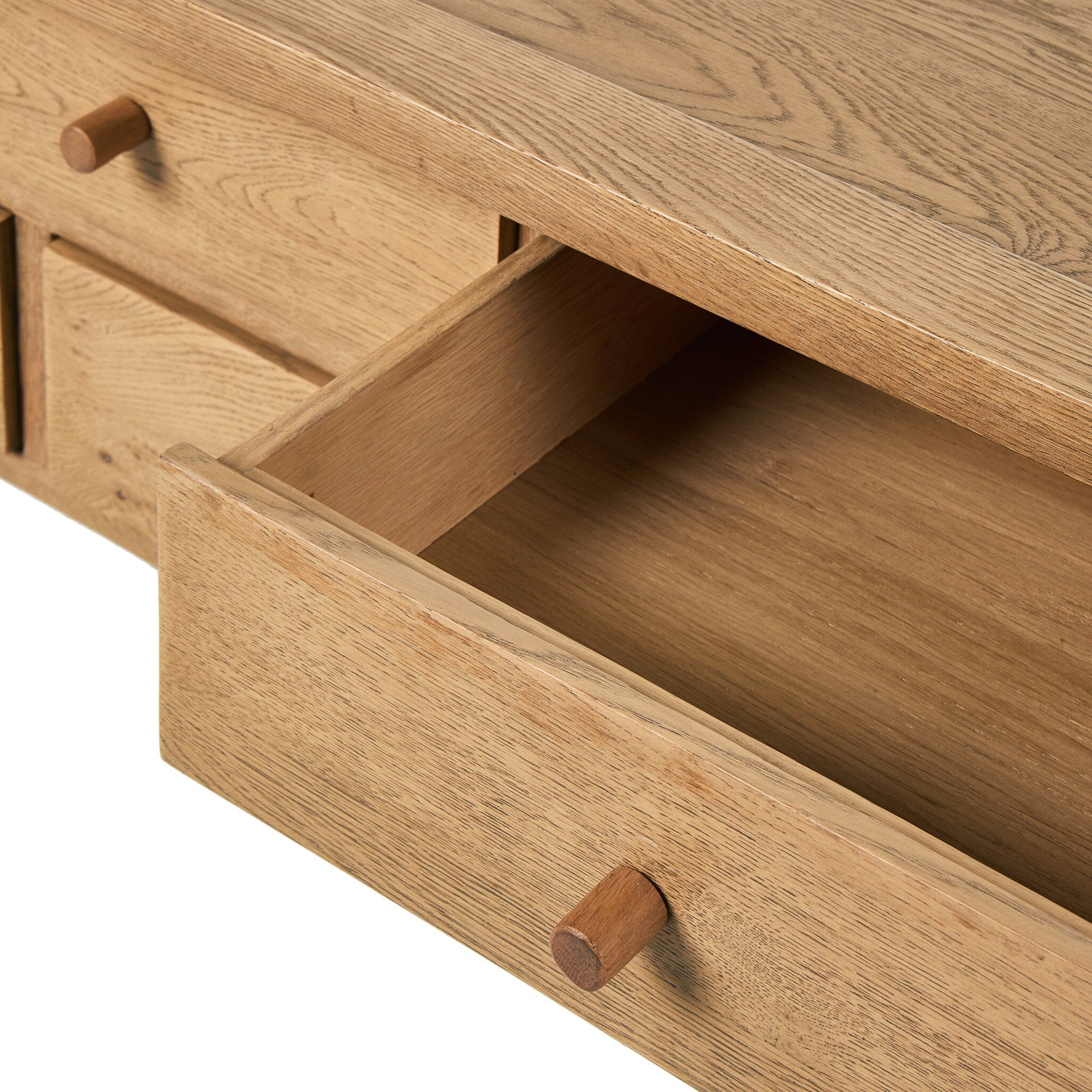 Millbrook Console Table — Natural Light Oak
