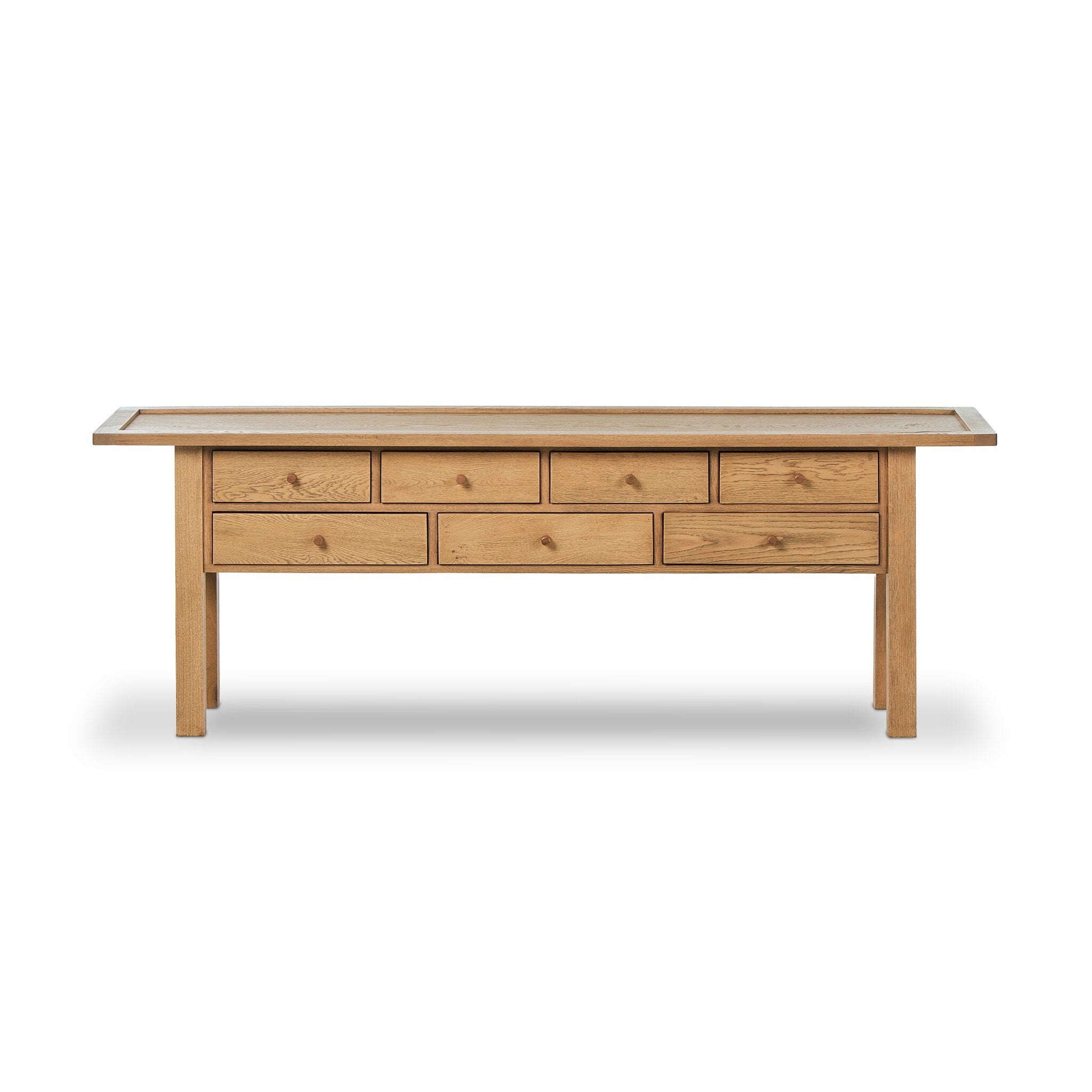 Millbrook Console Table — Natural Light Oak