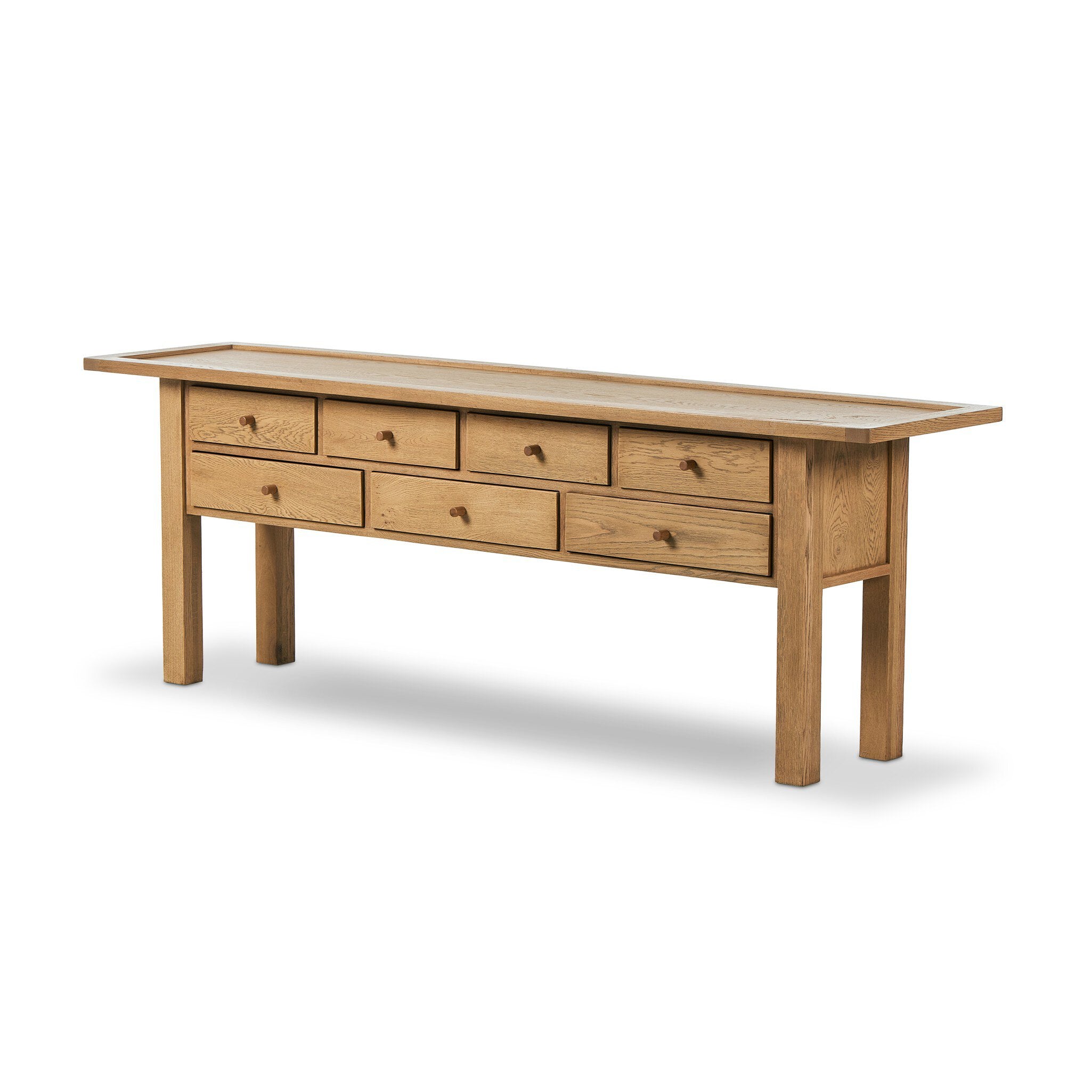 Millbrook Console Table — Natural Light Oak