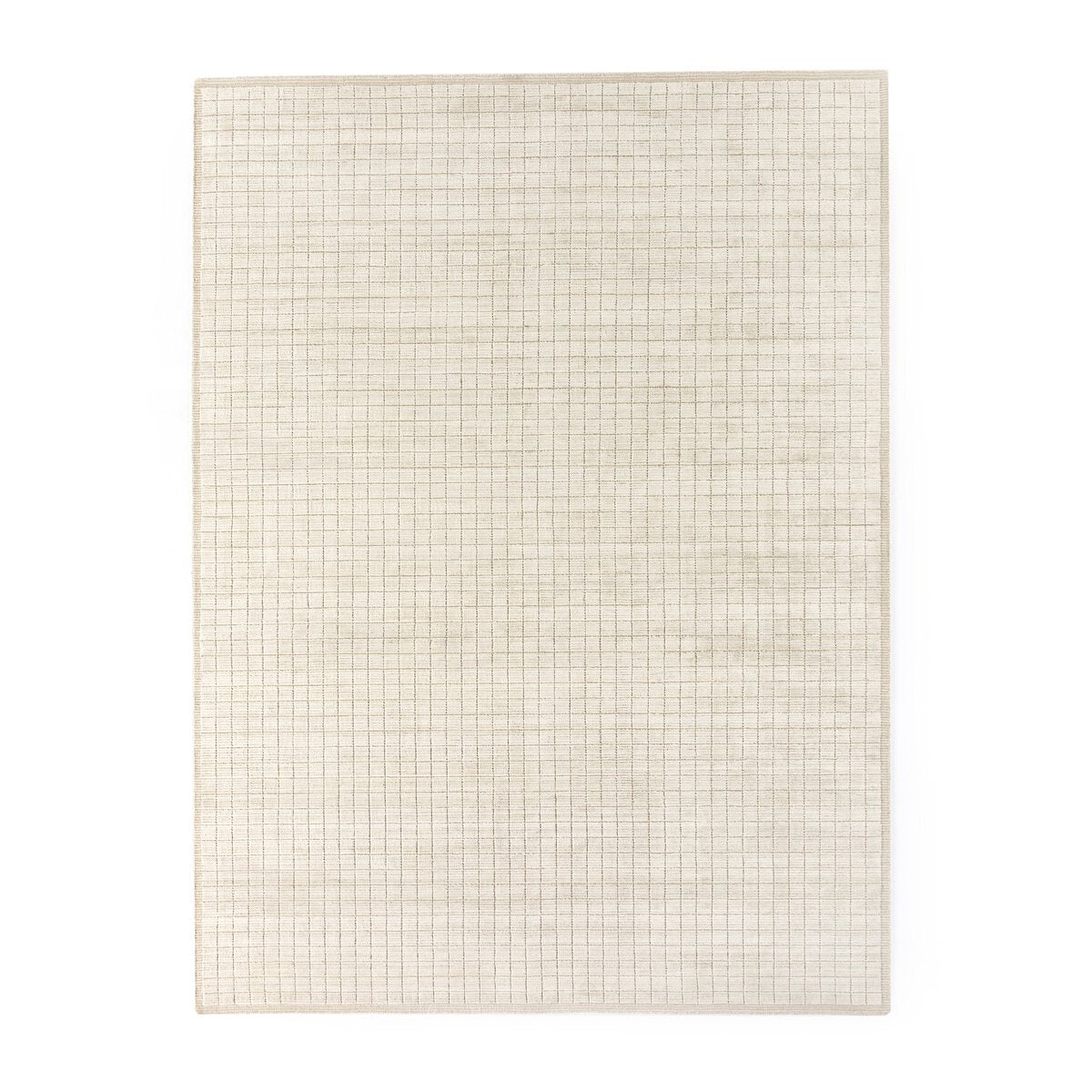 Highland Rug in Highland Cream styled in a living room