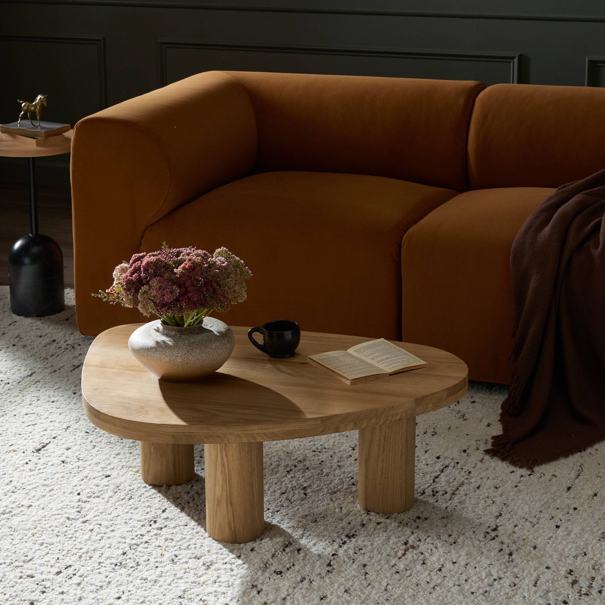 Zion Nesting Coffee Table — Natural Oak