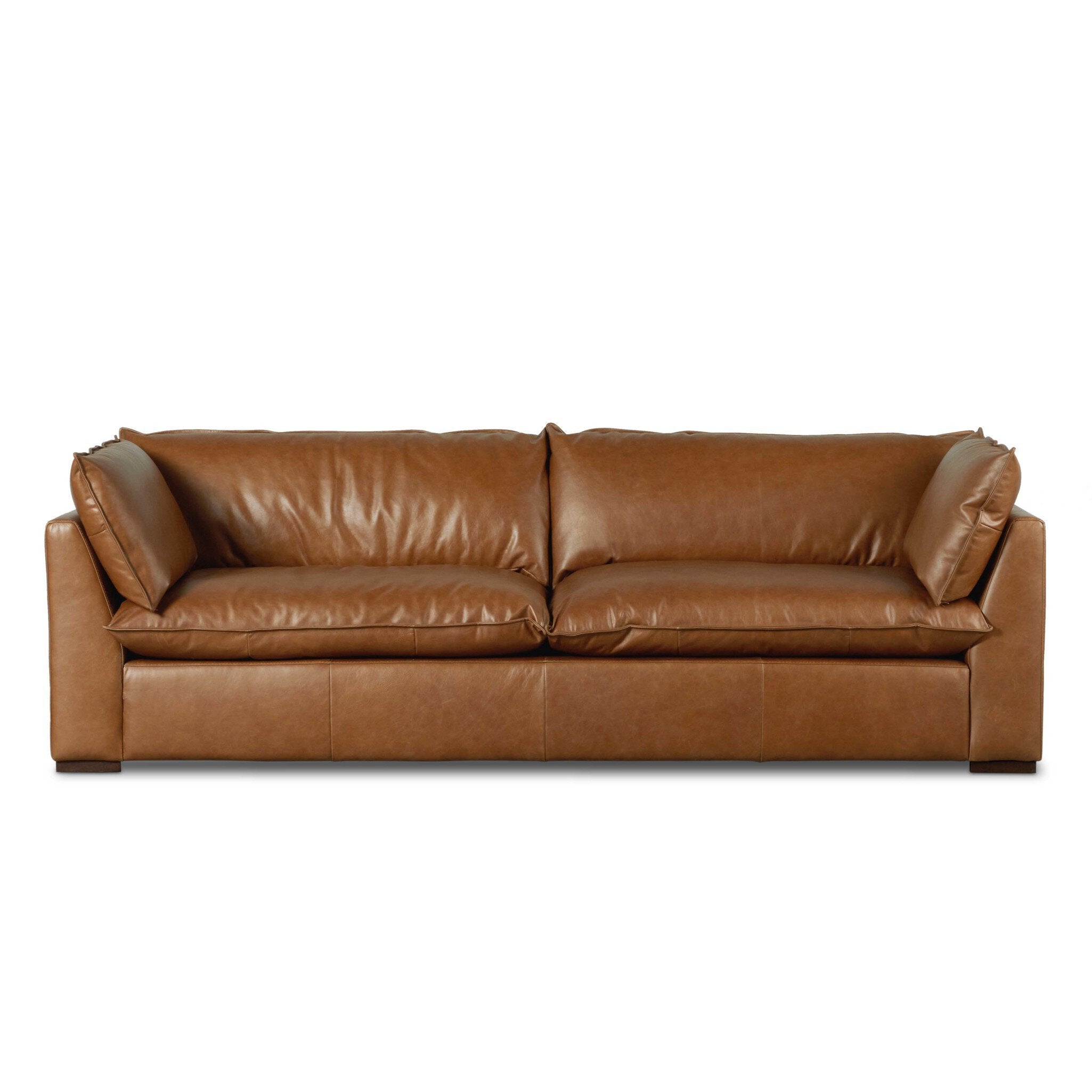 Kosa Sofa 108" — Sonoma Chestnut