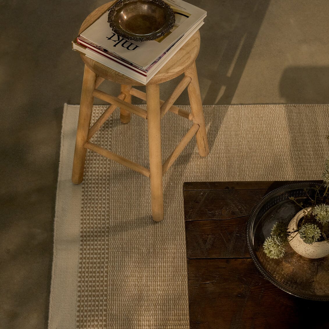 Linear Wool Rug
