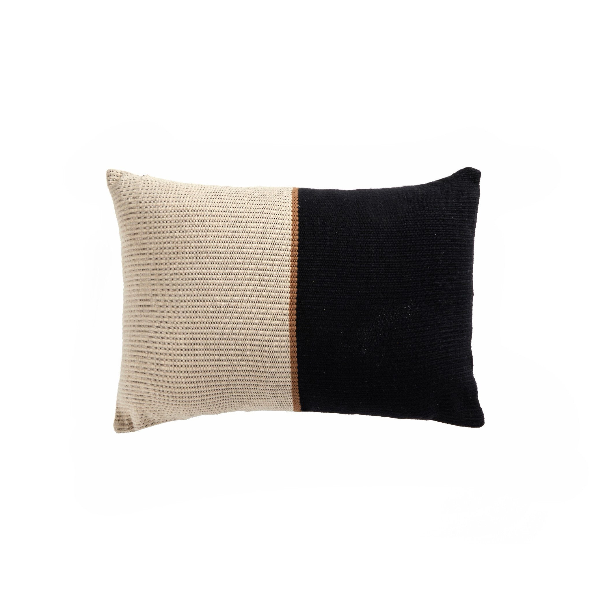 Handwoven Merido Pillow – Black