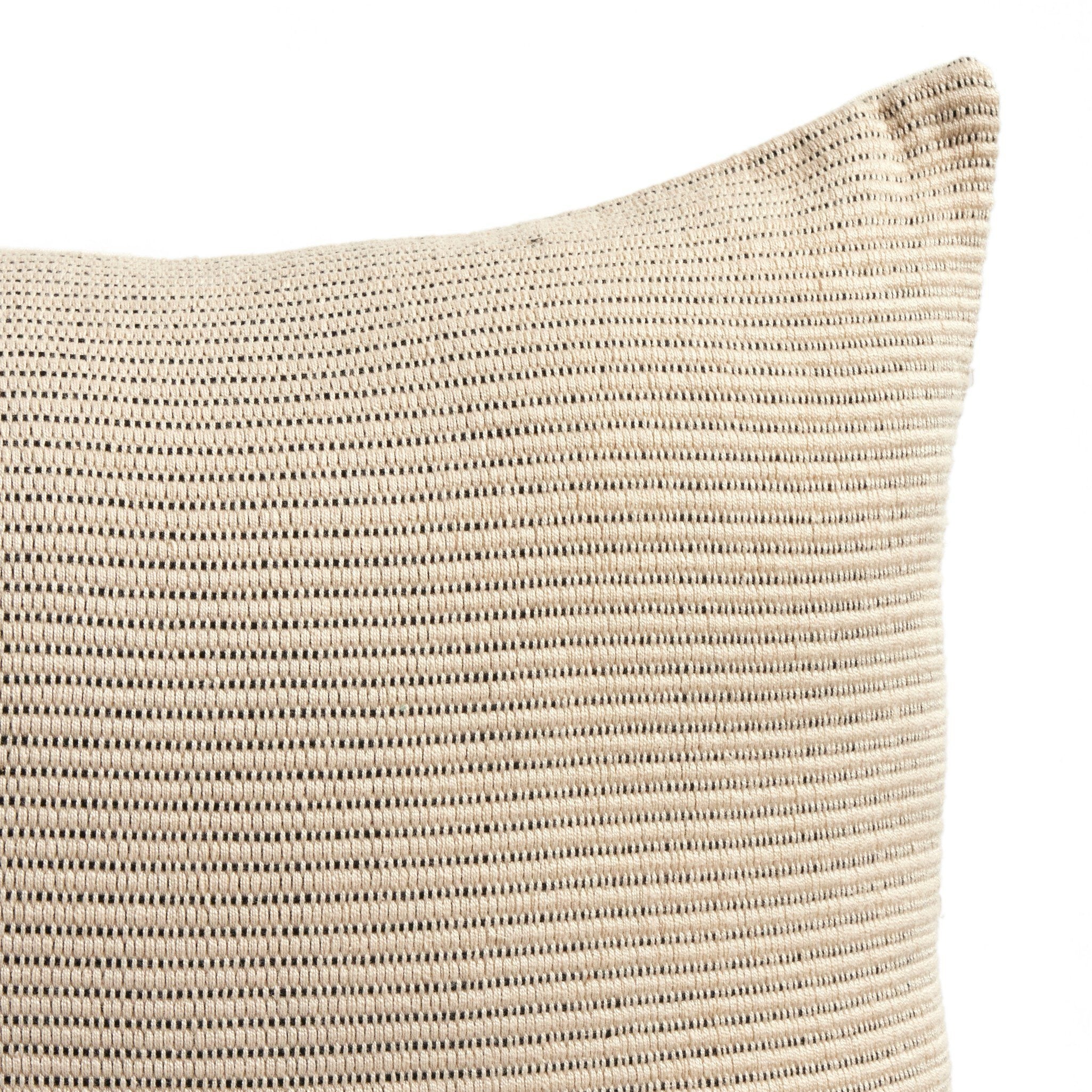 Handwoven Merido Pillow – Black