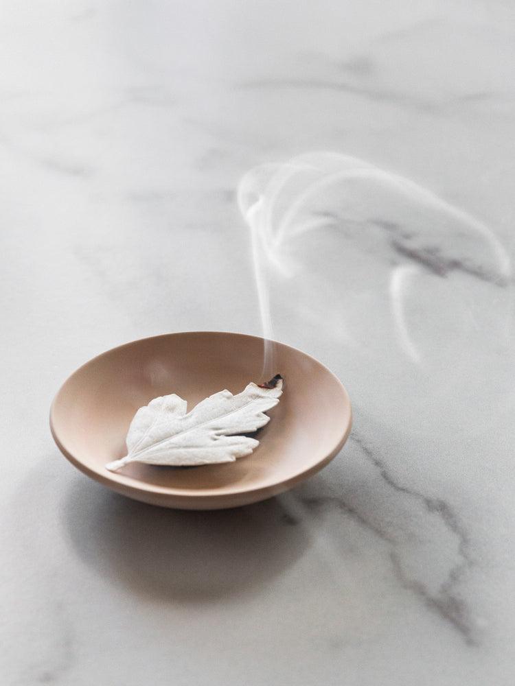 HA KO Paper Incense - burning leaf