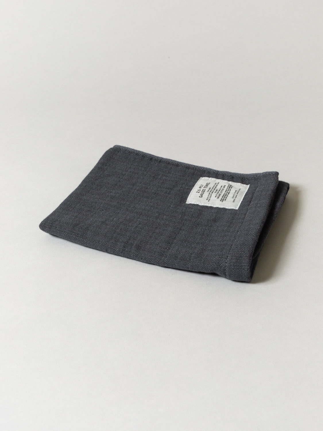 Shinto 2.5-Ply Gauze Kitchen Towel - Charcoal