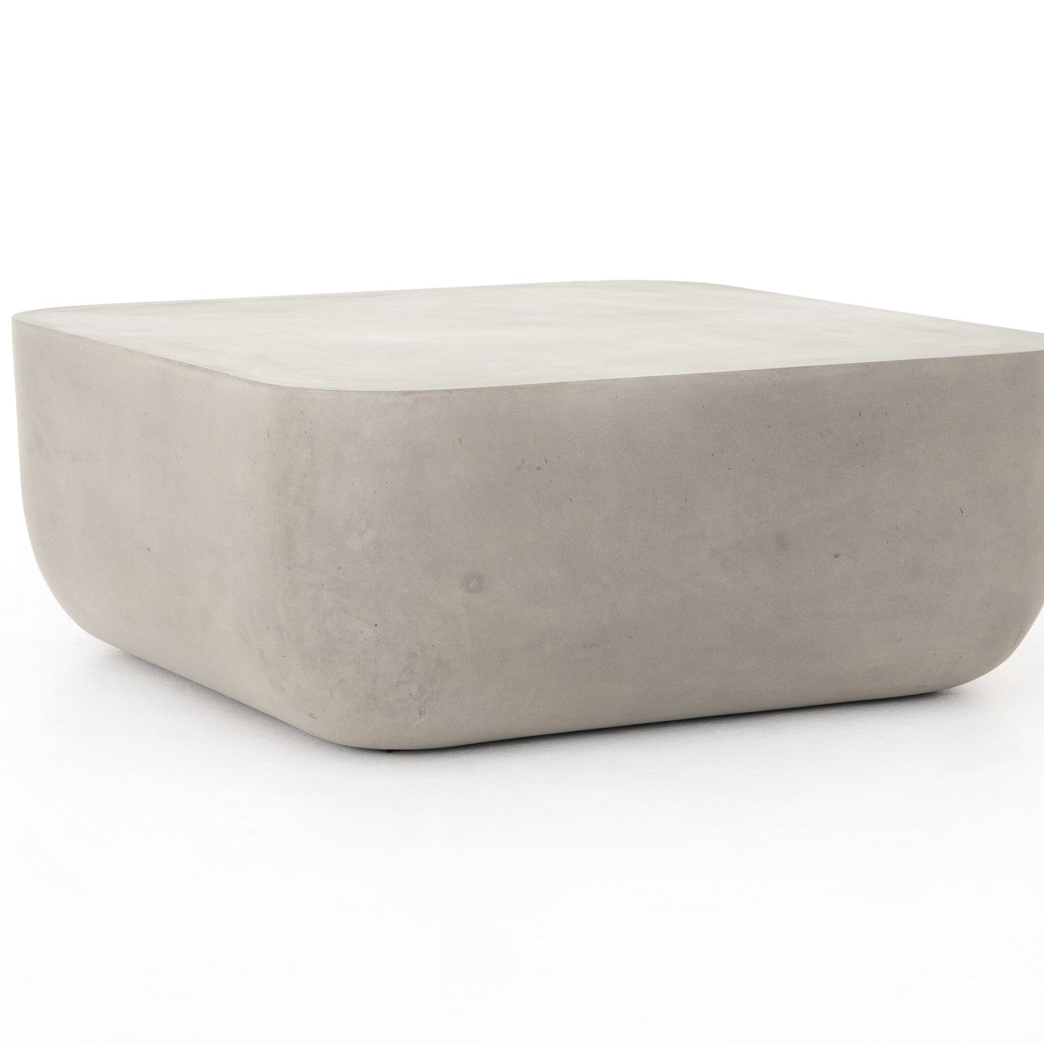 Ivan Square Coffee Table — Grey Concrete