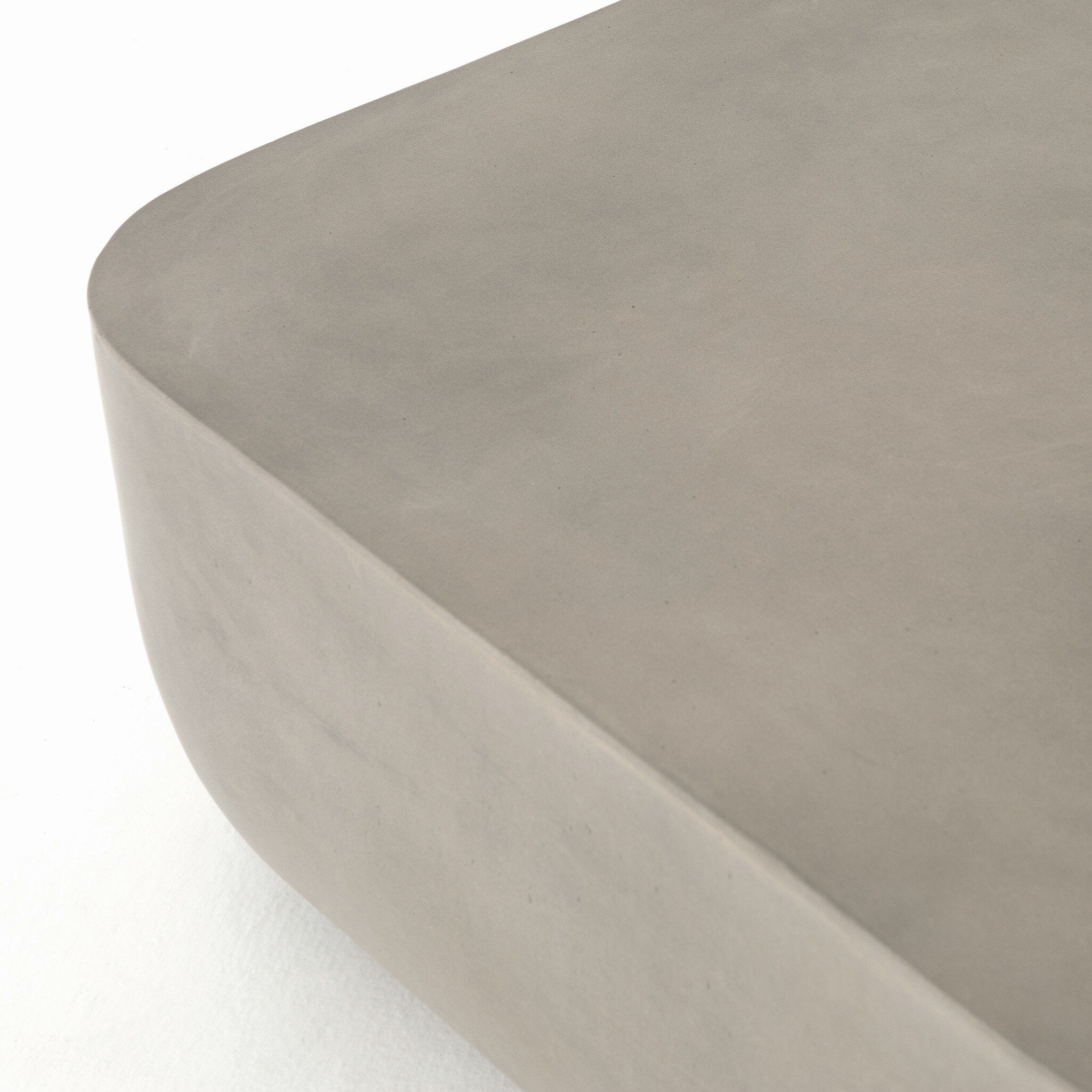 Ivan Square Coffee Table — Grey Concrete
