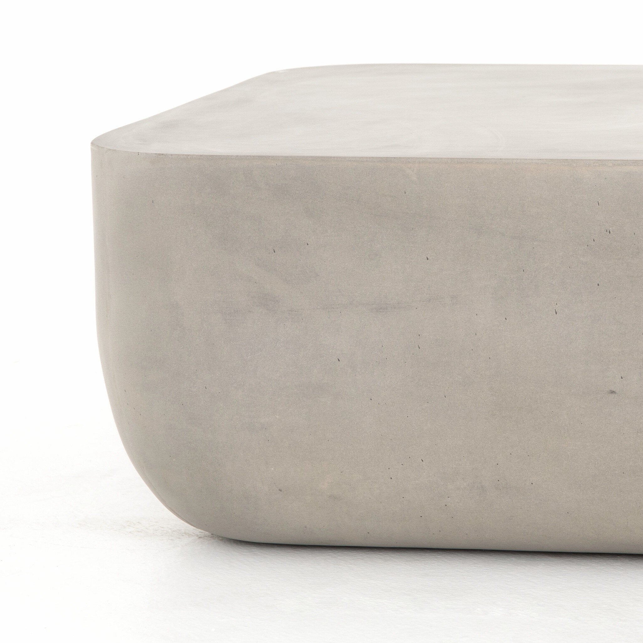 Ivan Square Coffee Table — Grey Concrete