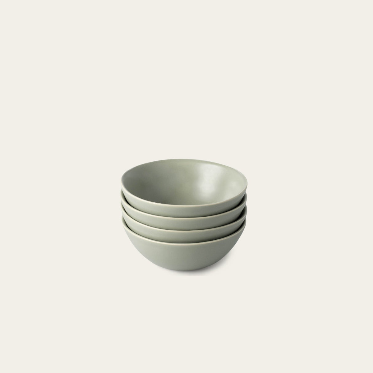 Fable Dessert Bowls set of 4 in Beachgrass Green