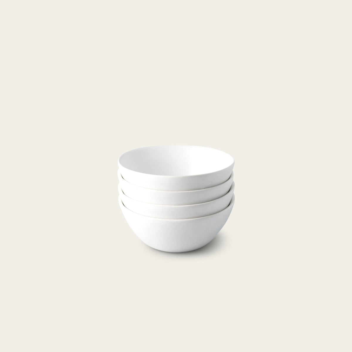Fable Dessert Bowls set of 4 in Cloud White