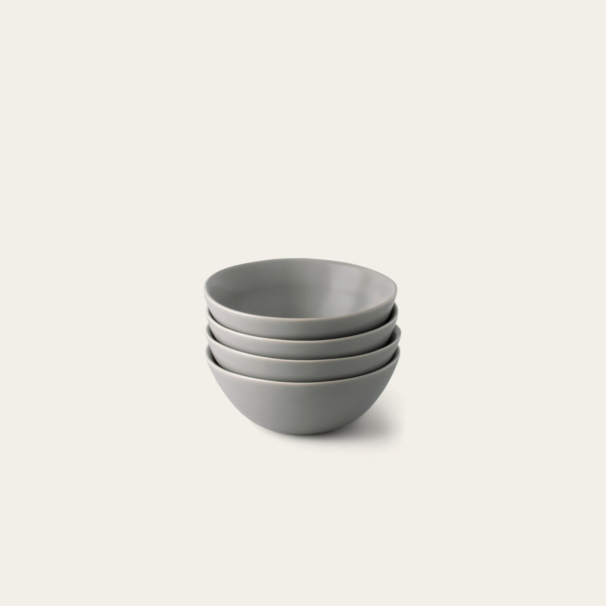 Fable Dessert Bowls set of 4 in Dove Grey