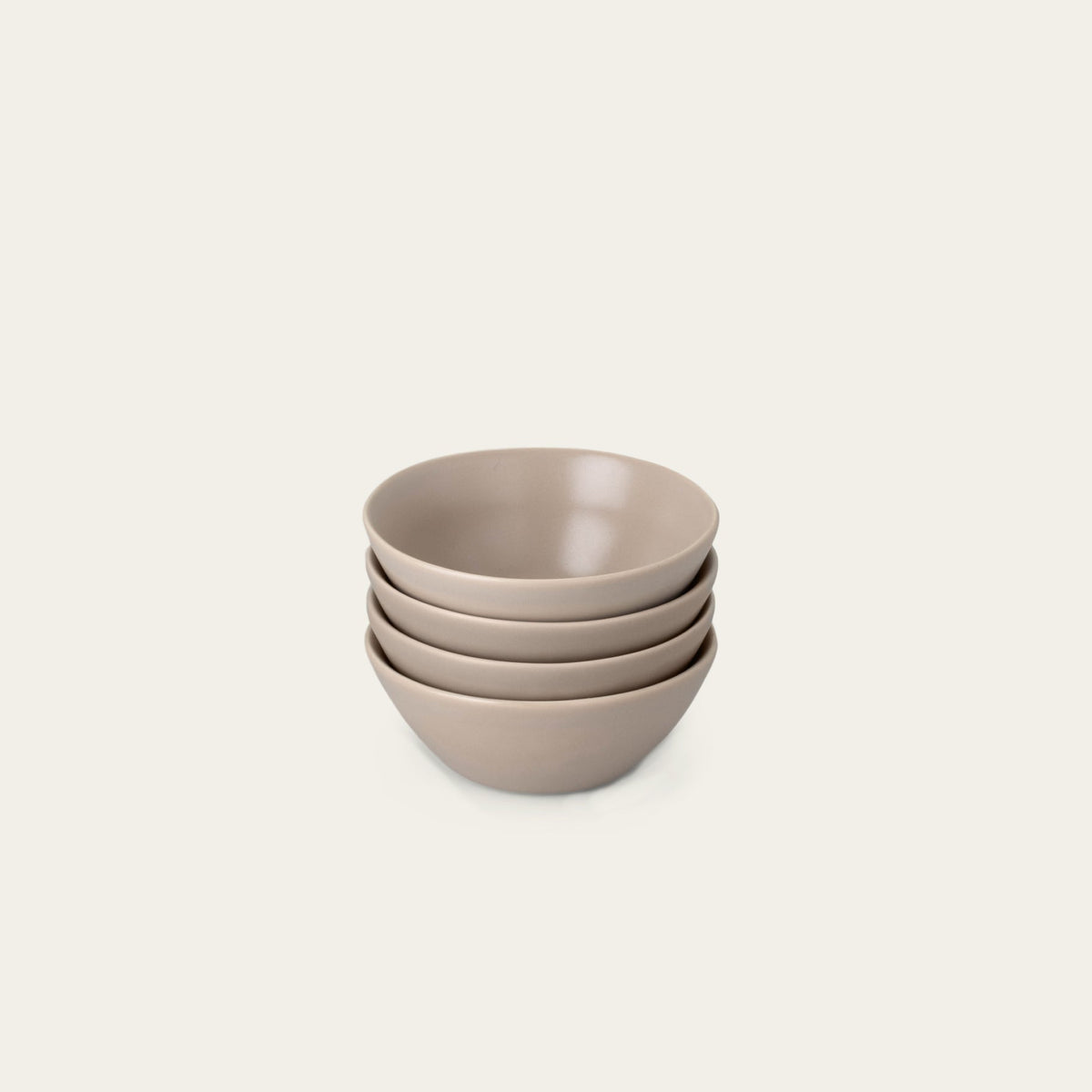 Fable Dessert Bowls set of 4 in Desert Taupe