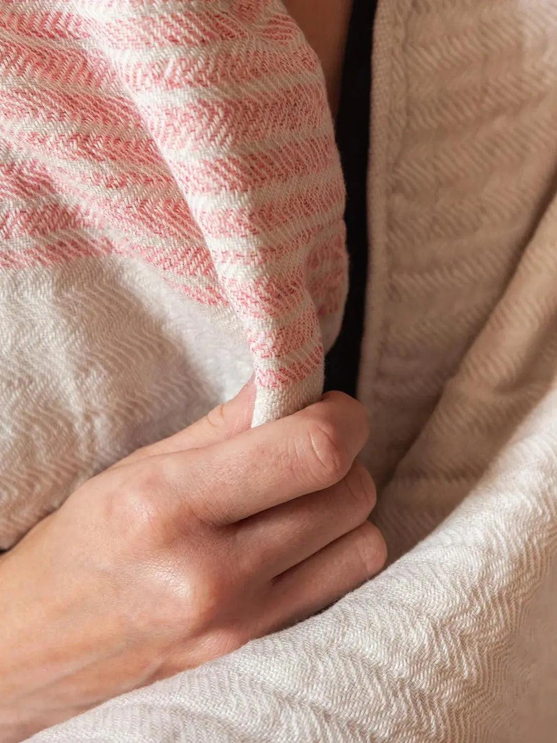 Flax Line Organics Towel - Beiges - EarthLoom