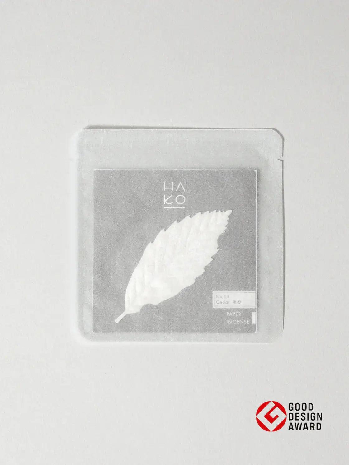 HA KO Paper Incense - White - EarthLoom