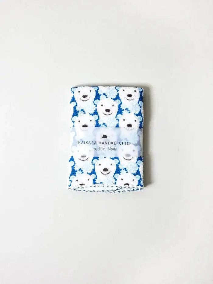Haikara Little Handkerchief Polar Bear - EarthLoom