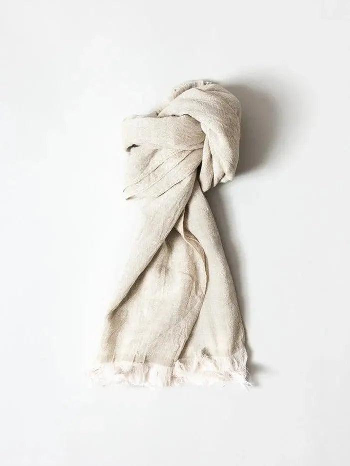 Haolu Cotton Wool Stole - EarthLoom