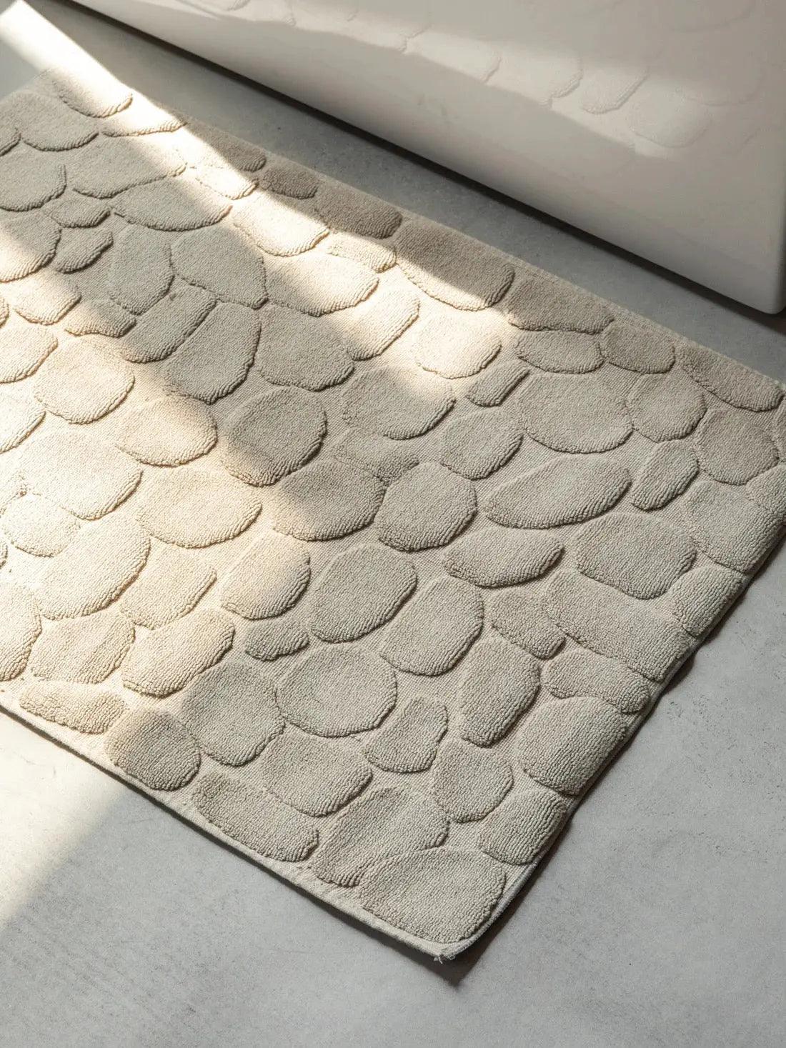 Ishikoro Pebble Bath Mat - EarthLoom