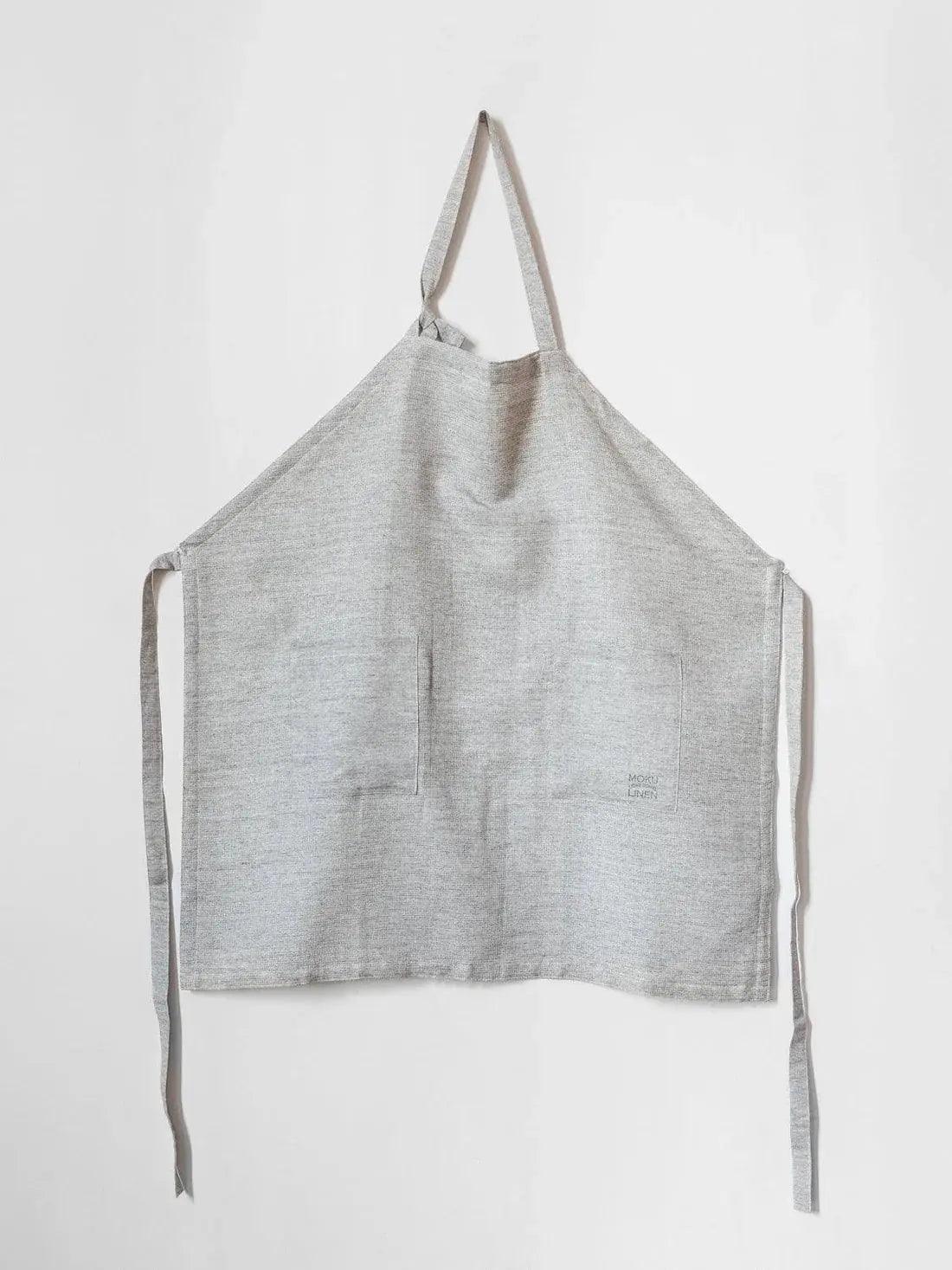 Moku Linen Apron - EarthLoom