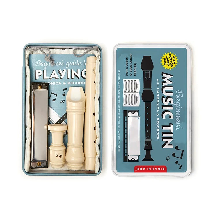 Kikkerland Beginner's Music Tin