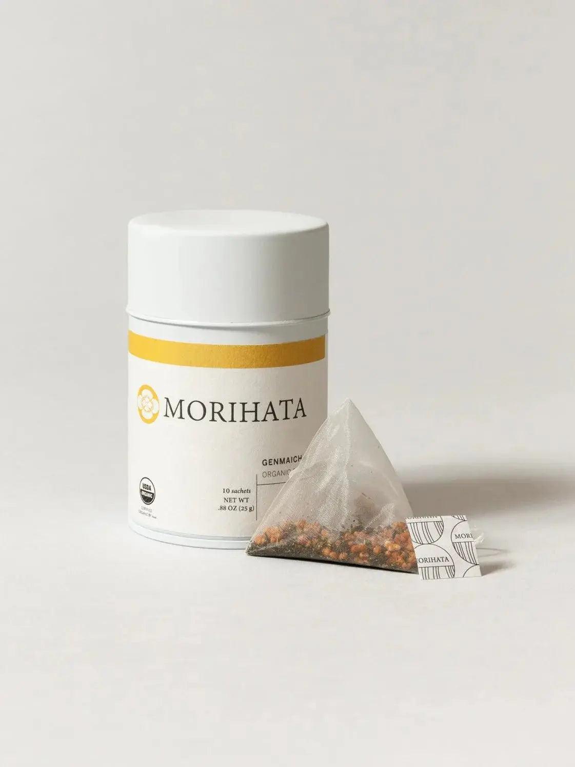 Organic Genmaicha Green Tea Bags - EarthLoom