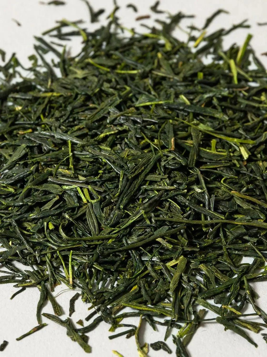 Organic Hachijyu-Hachiya Loose Leaf Green Tea - EarthLoom