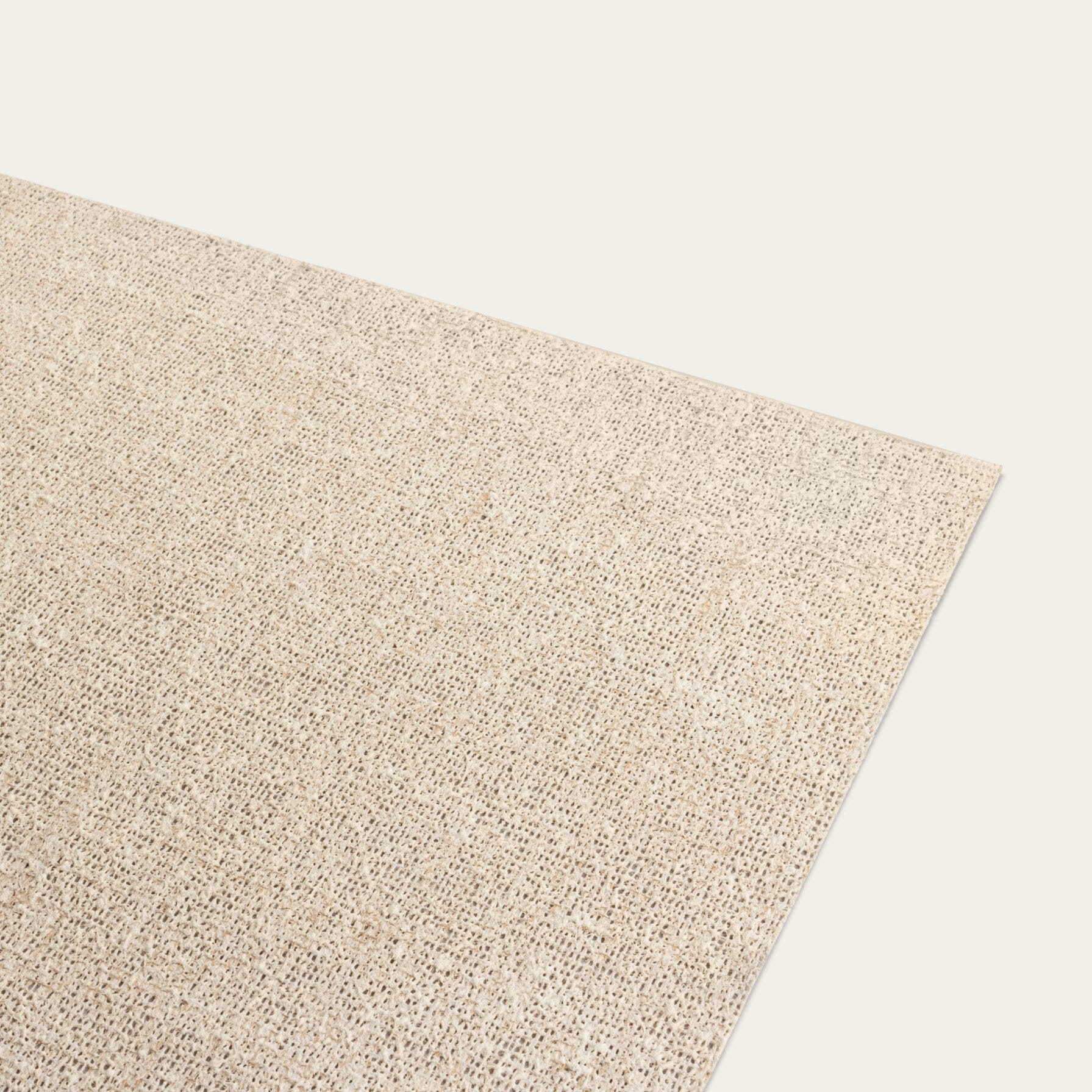 Fable Rug Pad in natural rubber and jute