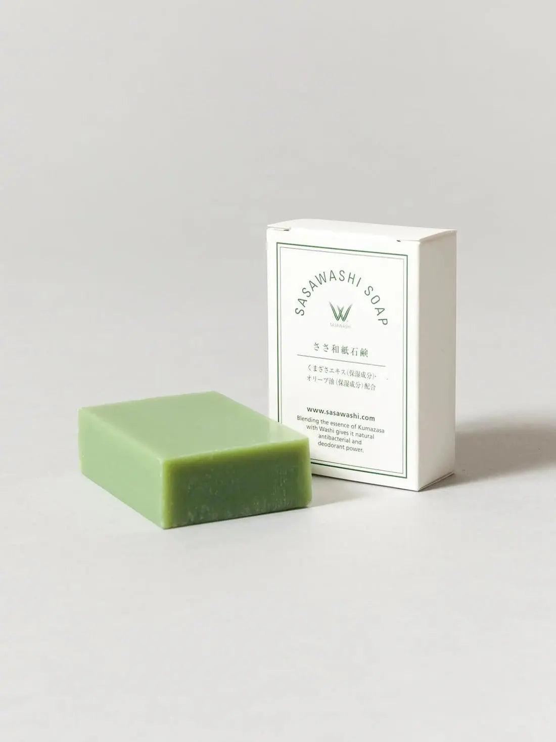 Sasawashi Bamboo & Olive Oil Soap - EarthLoom