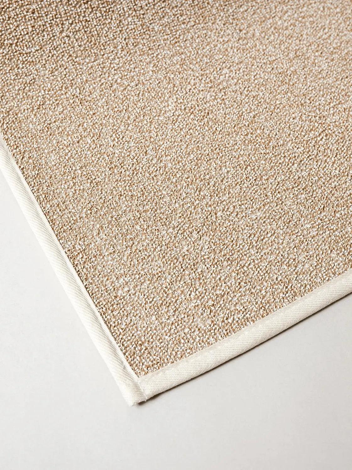 Sasawashi Bath Mat - Beige - Long - EarthLoom