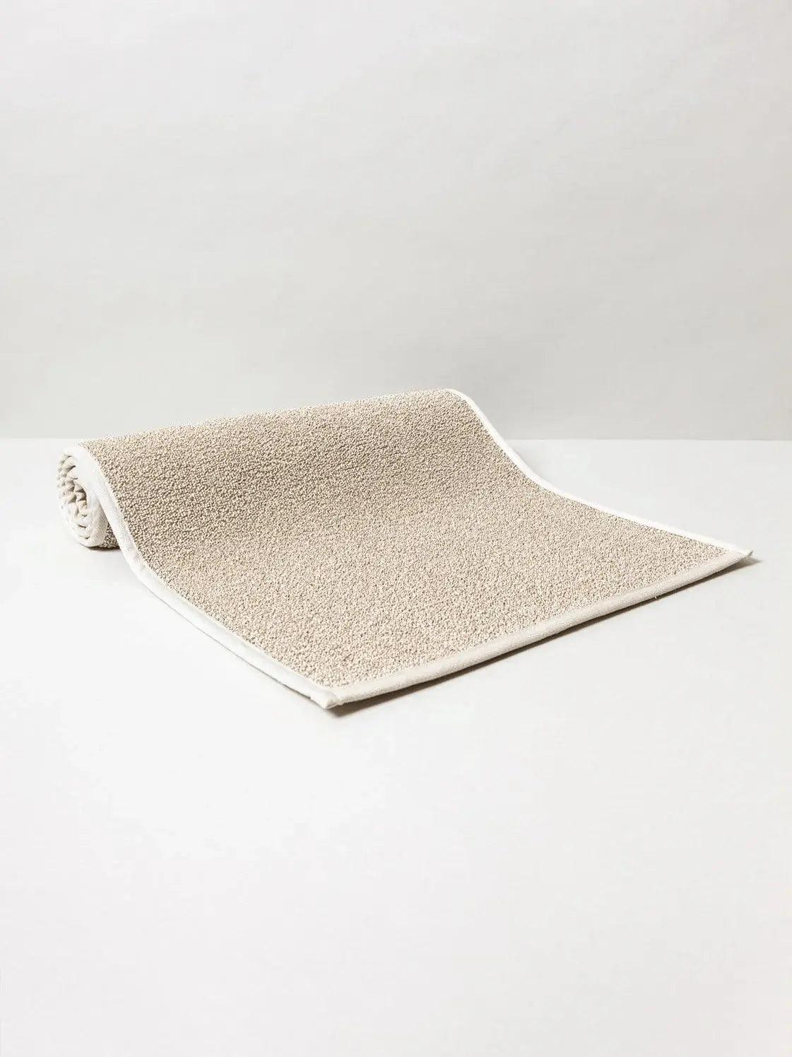 Sasawashi Bath Mat - Beige - Long - EarthLoom